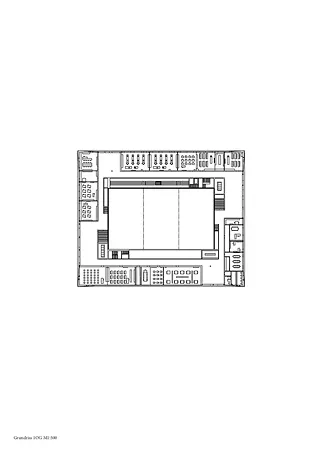plan 1er étage 1:500