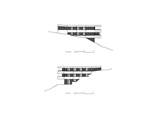 Nord- und Südfassade