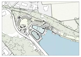 Bains de Géronde Situationsplan