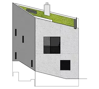 Westfassade