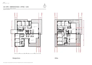 Obergeschoss / Attika