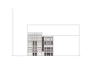 Südwest Fassade