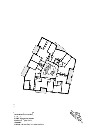Regelgeschoss Haus M