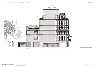 Façade nord-ouest