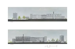 Ost- und Westfassade