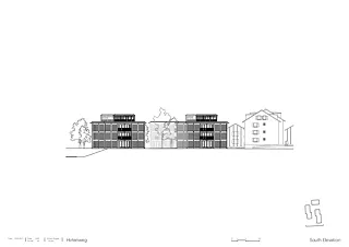Façade sud