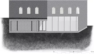 Ansicht Moschee NW 1:100
