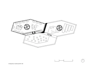 4. Obergeschoss mit Büroplattform 11 und Dachterrasse
