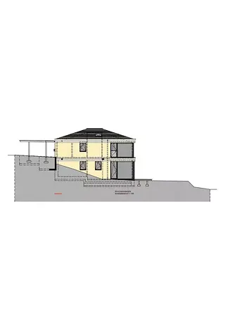 façade nord 1:100