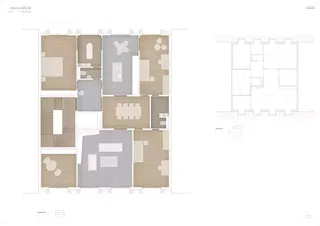Grundrisse Regelgeschosse, Dachgeschoss