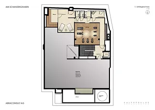 Grundriss 1. UG