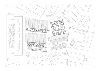 Plan Étage type en haut