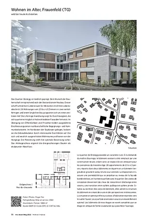 Le projet dans l'Arc Award Mag 2022