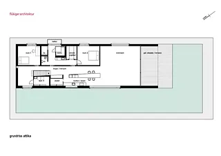 Grundriss Attika