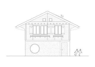 Façade sud