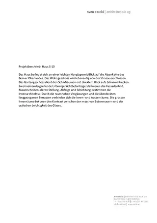 Projektbeschrieb