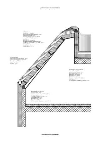 Detailschnitt 1:20