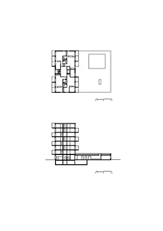 Plan et coupes maison A 1:500