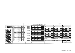 Fassade zur Baurwiese