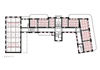 Plafond du rez-de-chaussée