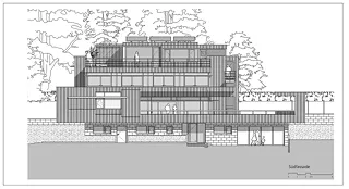 Façade sud