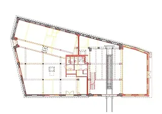 Lokremise, Papieri-Areal, Grundriss EG