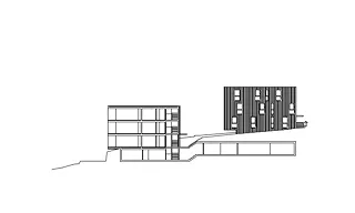 coupe bâtiment C