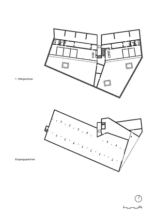 Plans rez-de-chaussée, 1er étage