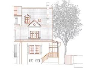 Westfassade