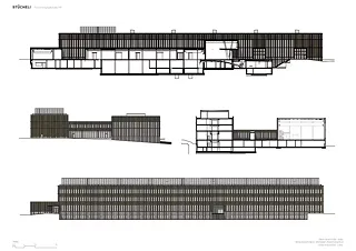 Coupes et façades