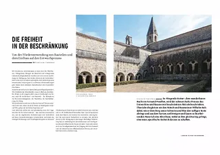 Die Freiheit in der Beschränkung (Artikel Arena Zirkulär JB22, Prof. Ursula Hürzeler und Prof. Shadi Rahbaran)