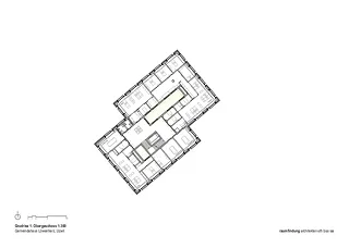 1. Obergeschoss 1:300