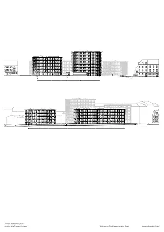Vues de Alemannengasse, Schaffhauserrheinweg