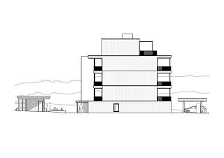 Façade sud