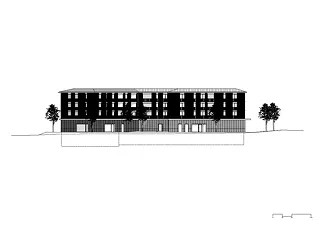 Ansicht Süd 1:250