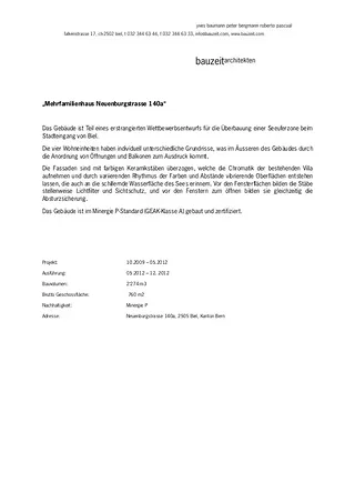 Neuenburgstrasse 140 a (D)