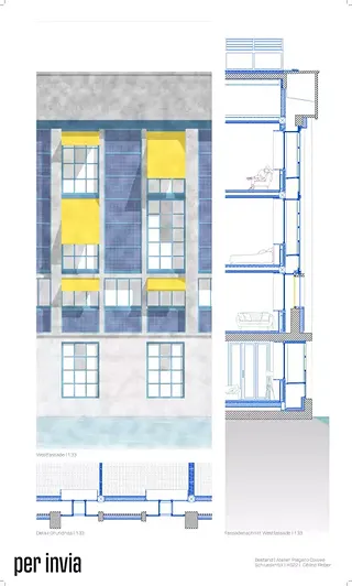 Detailschnitt Aussenfassade 33