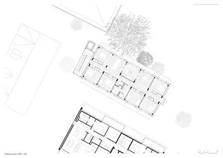 Studentenwohnen 3. Obergeschoss 1/200