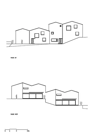 Façades est et ouest