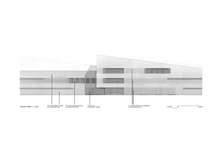 Détail de la façade