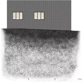 Ansicht Wohnung NW 1:100