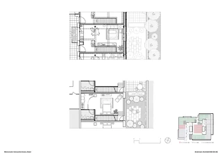 Appartement en duplex côté est