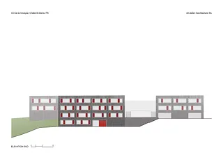 Süd-Fassade