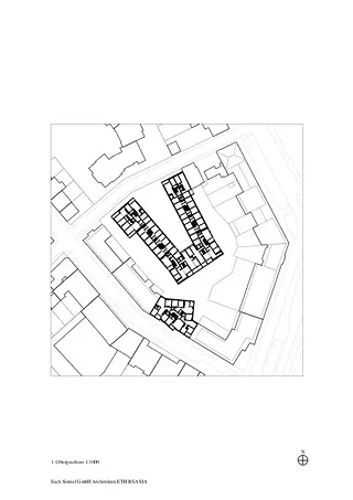 1. Obergeschoss mit Umgebung