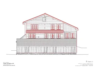 Façade sud-ouest