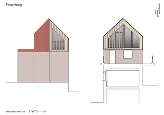Ost- und Westfassade