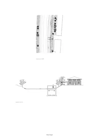 Grundriss/Schnitt Selnau Tempel