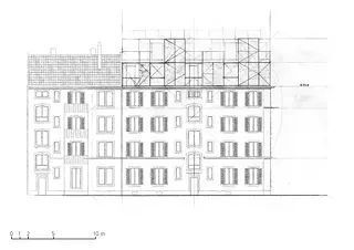 Façade sur cour