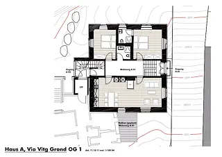 maison A, 1er étage