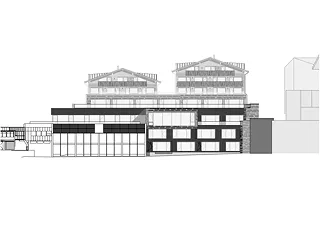 Façade sud